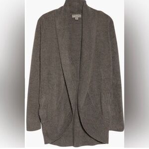 EUC Barefoot Dreams Brown Cozychic Lite
Circle Cardigan Size: M